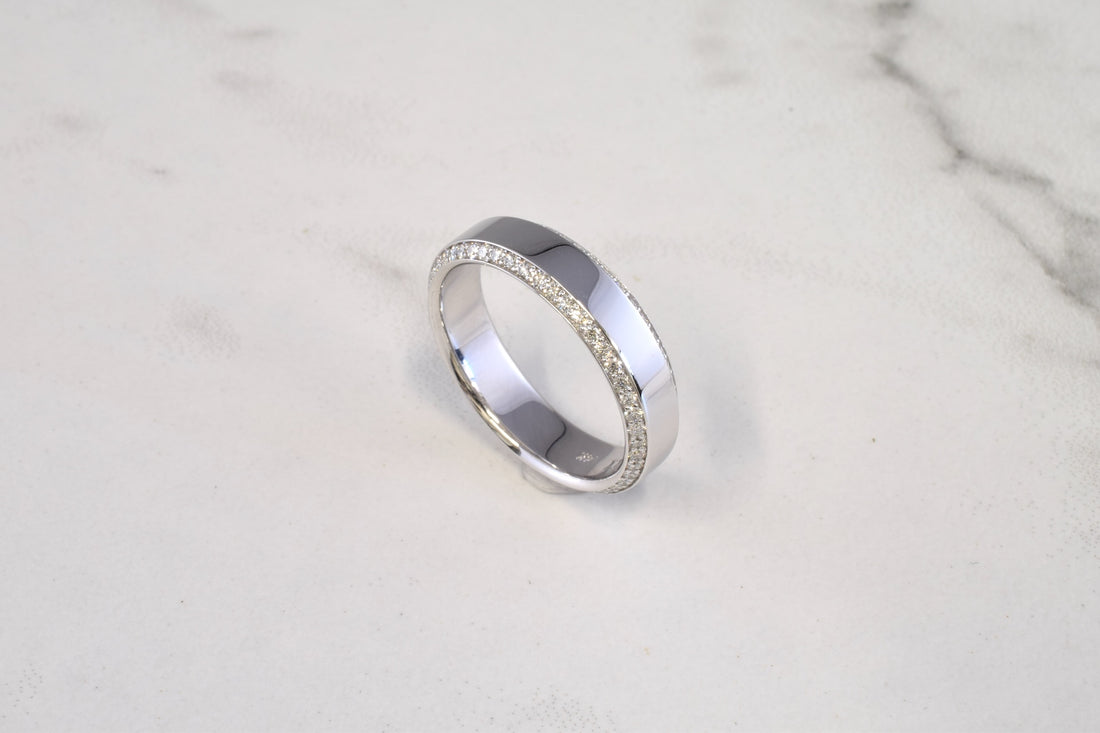 Smooth Lux Diamond Ring 6mm