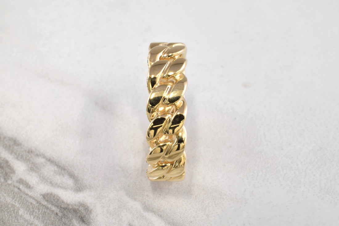 Hidden Cuban link ring V2