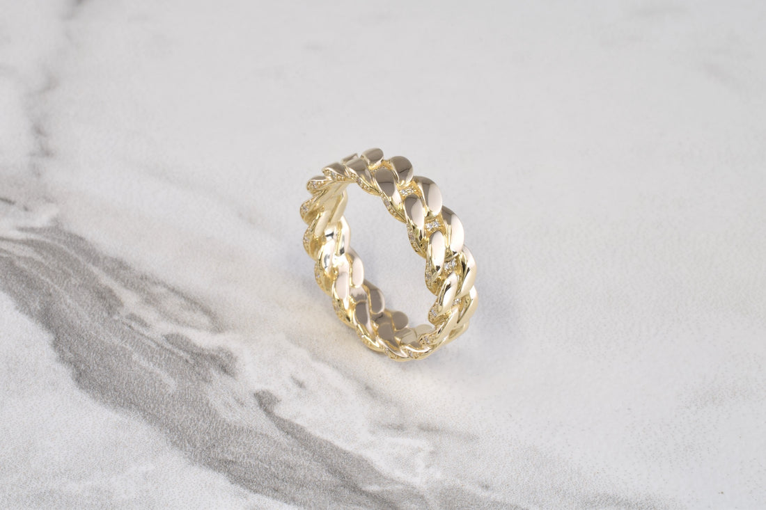 Hidden Cuban link ring V3
