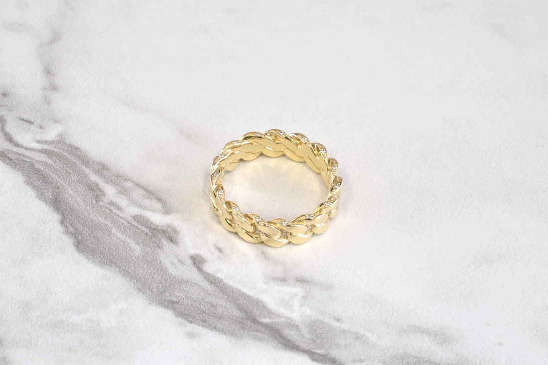 Hidden Cuban link ring V3