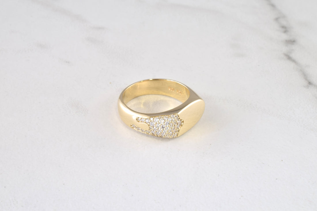 Diamond Drip Ring V.4