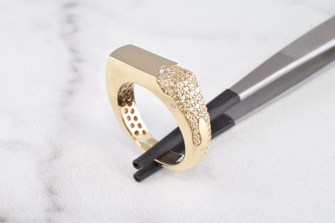 Diamond Drip Ring V.1